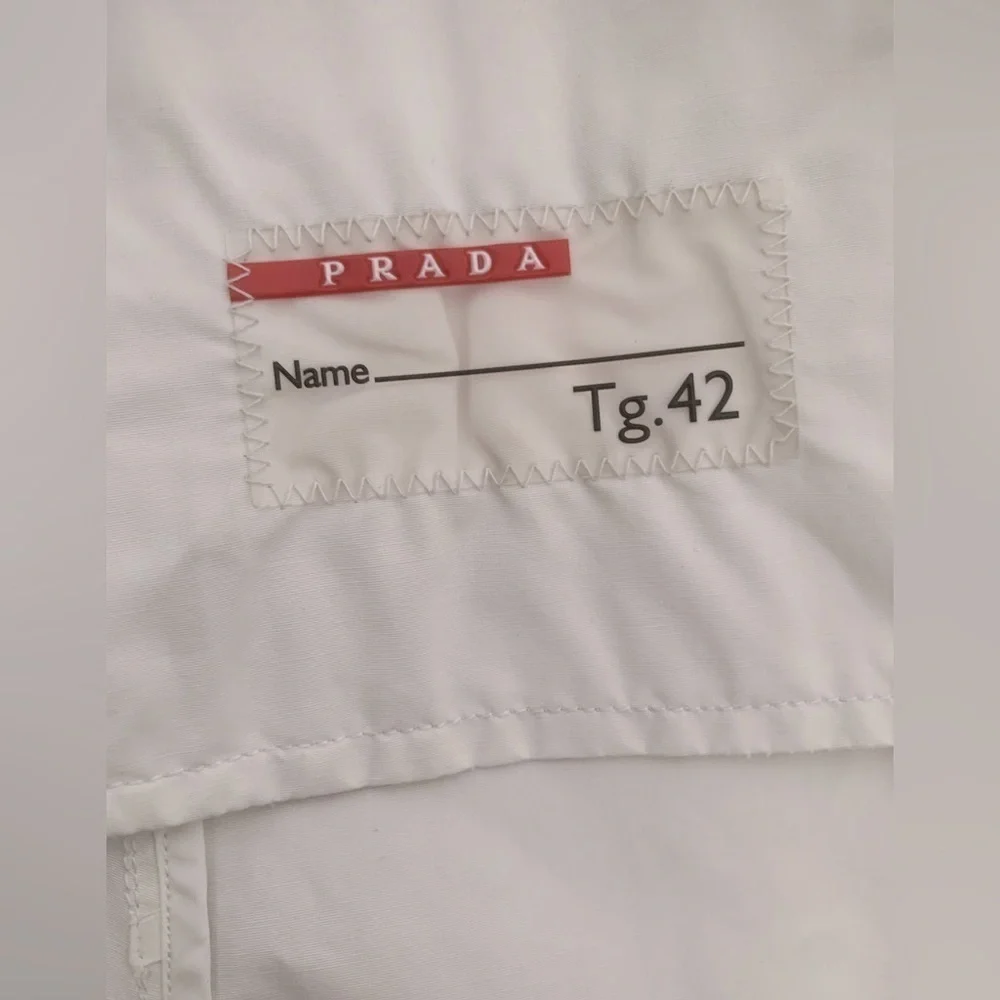 Prada all seasons light grey beige trench coat - Picture 4 of 9